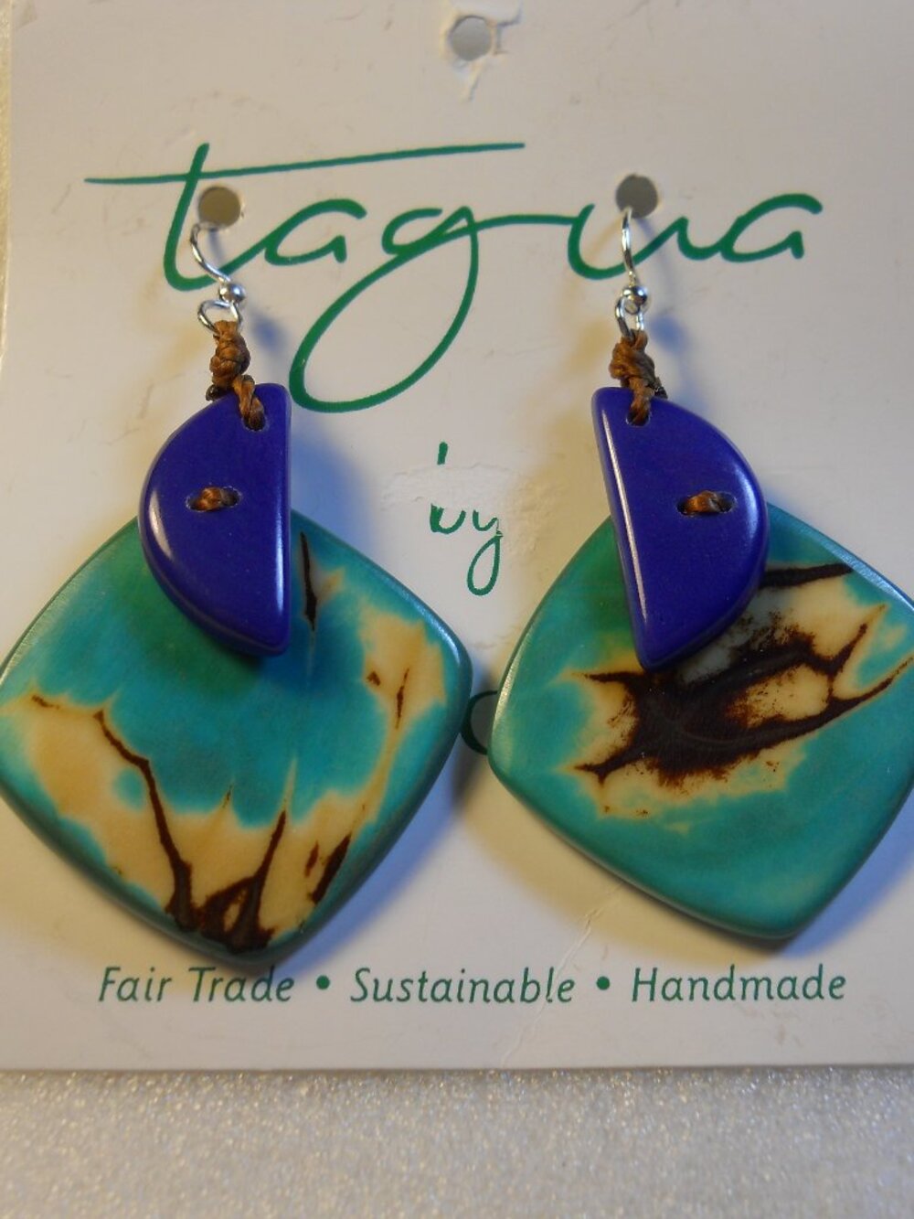 Tagua by Soraya Cedeno - Handmade Earrings 1125